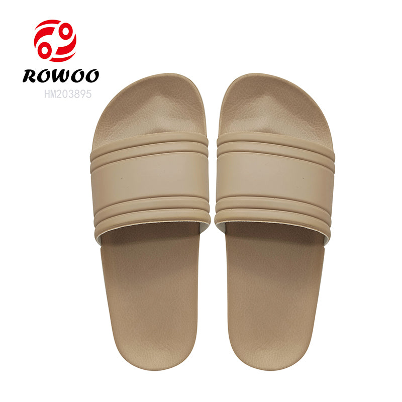 Women's Solid-Color Casual Custom Slippers