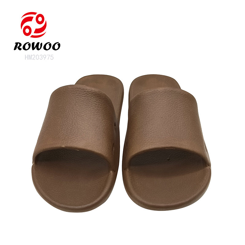 Men EVA Light Slide Slippers Bedroom Home Thin Women Sandals Casual Simple Own LOGO OEM ODM Custom Slippers