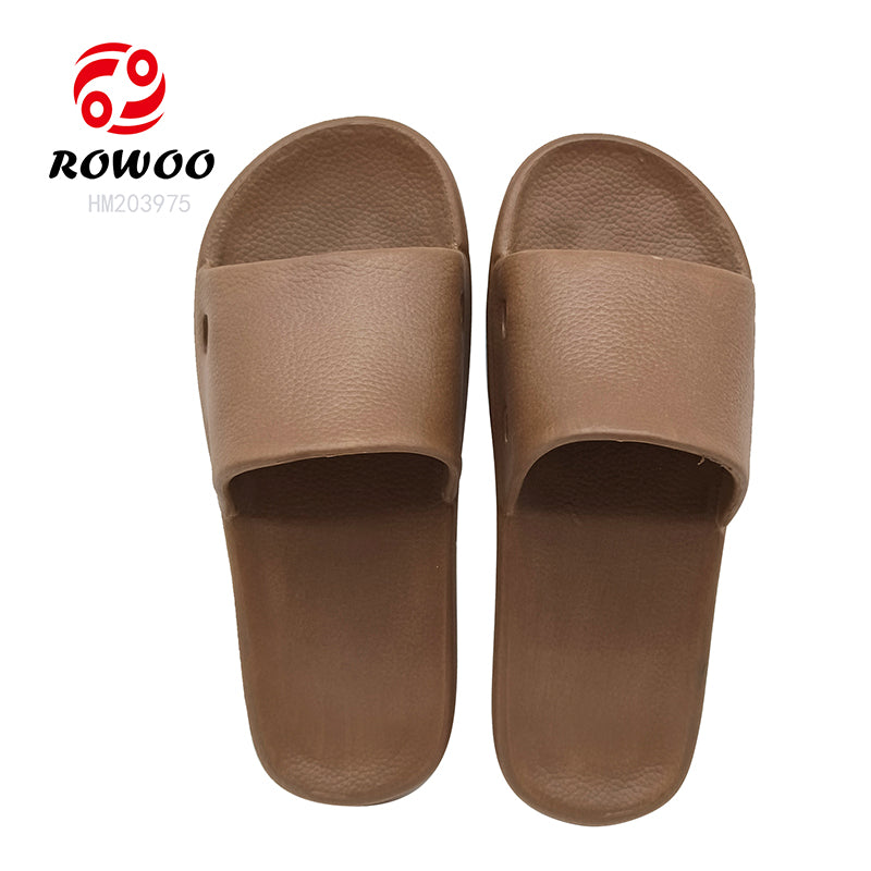 Men EVA Light Slide Slippers Bedroom Home Thin Women Sandals Casual Simple Own LOGO OEM ODM Custom Slippers