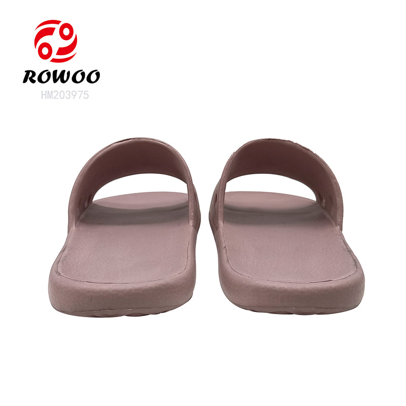 Men EVA Light Slide Slippers Bedroom Home Thin Women Sandals Casual Simple Own LOGO OEM ODM Custom Slippers