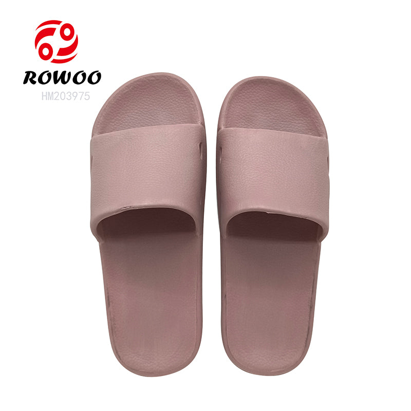 Men EVA Light Slide Slippers Bedroom Home Thin Women Sandals Casual Simple Own LOGO OEM ODM Custom Slippers