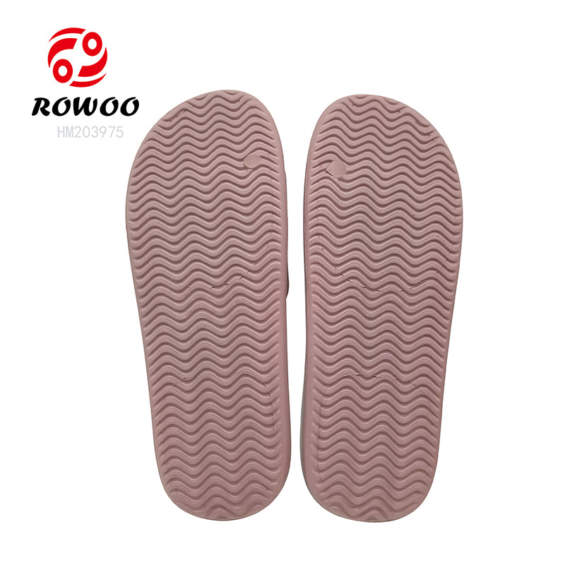Men EVA Light Slide Slippers Bedroom Home Thin Women Sandals Casual Simple Own LOGO OEM ODM Custom Slippers