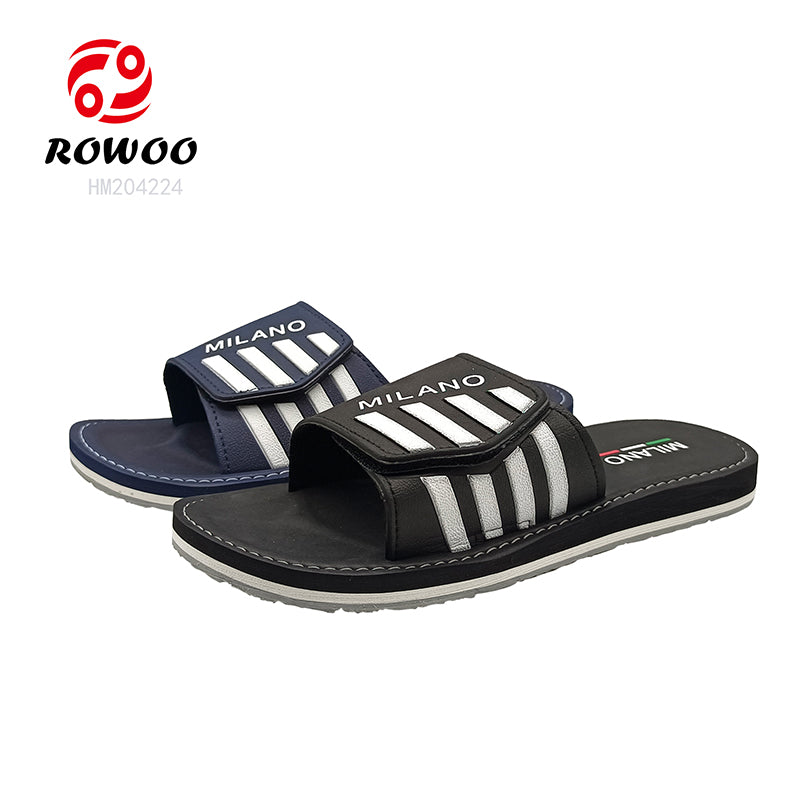New Design Men Outdoor Slippers for Men Slider Sports Sublimation Flat Sandals Man Slides