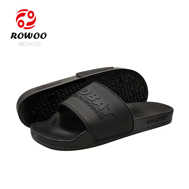 Custom Design Women's Non-Slip PVC Slippers Comfortable Barefoot Indoor Outdoor Beach Sandals for Summer Autumn