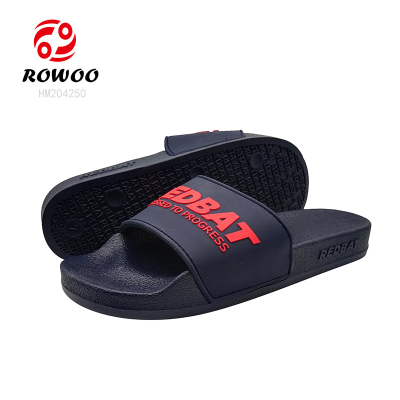 Custom Design Women's Non-Slip PVC Slippers Comfortable Barefoot Indoor Outdoor Beach Sandals for Summer Autumn