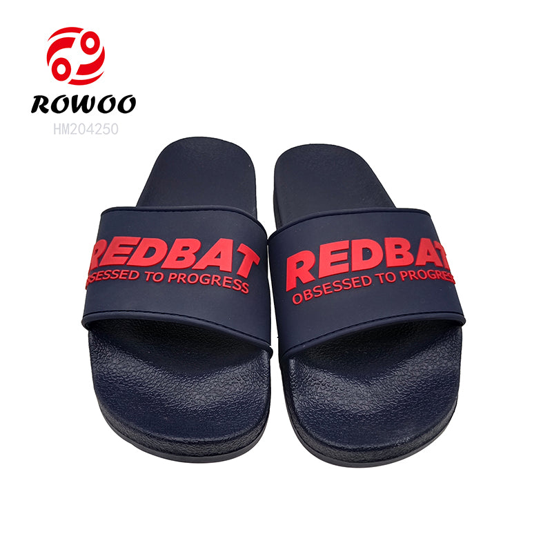 Custom Design Women's Non-Slip PVC Slippers Comfortable Barefoot Indoor Outdoor Beach Sandals for Summer Autumn