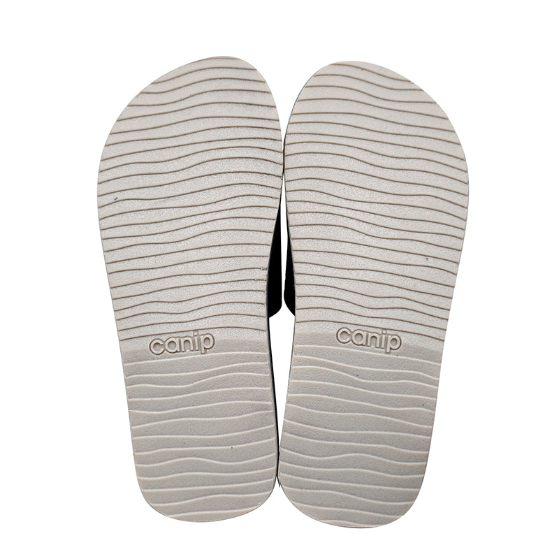 Men PU Slide Sandals EVA+TPR Sole Custom Logo Wholesale