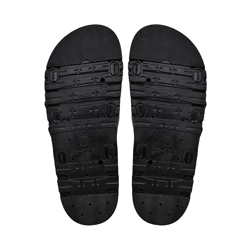 OEM PU Upper X-Band Slider Slippers | Two Buckles Ladies Casual Slides for Bulk Order