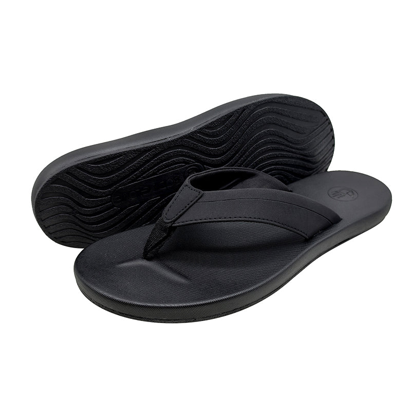Custom OEM Men's EVA Thong Sandals Non-slip PU Strap Wholesale Factory