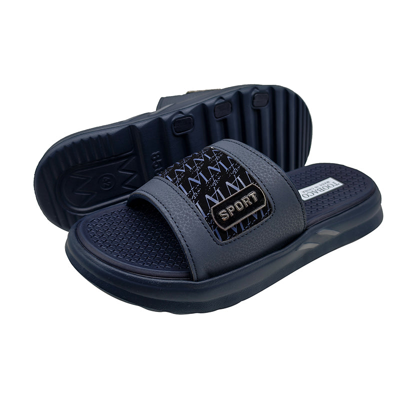 Wholesale Men's EVA Slide Sandals Lightweight Anti Slip Custom Logo Slides