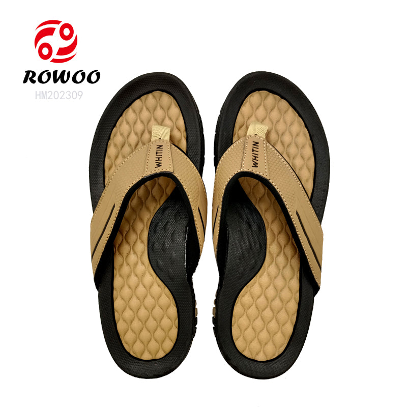 Customzied new design fashion luxury men sandal