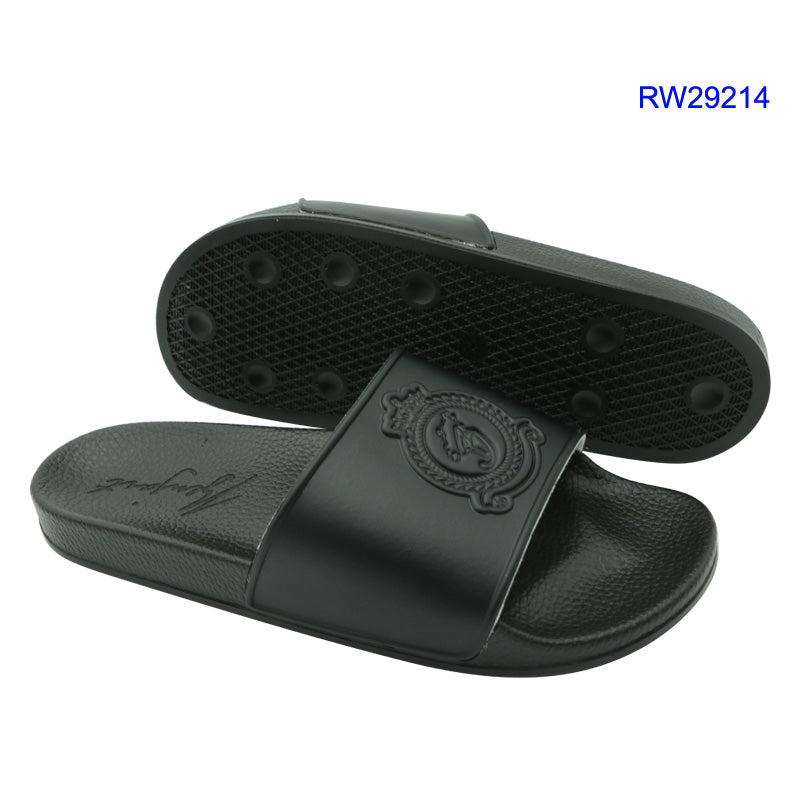 Women'& Men's Custom Summer Non-Slip Emboosed Logo Slide Sandals