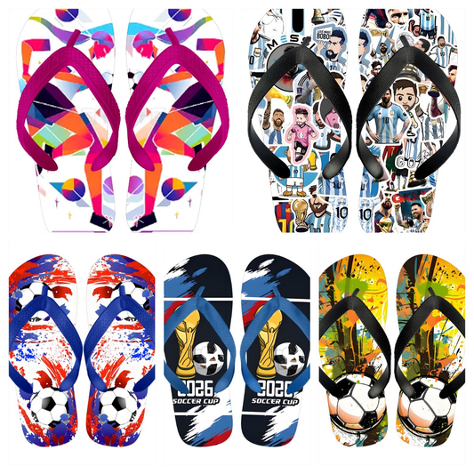 New Arrival: Custom Football Flip-Flops – Where Team Spirit Meets Everyday Comfort