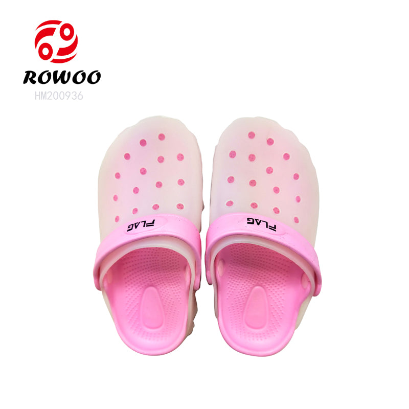 kids clogs led bling bling shine