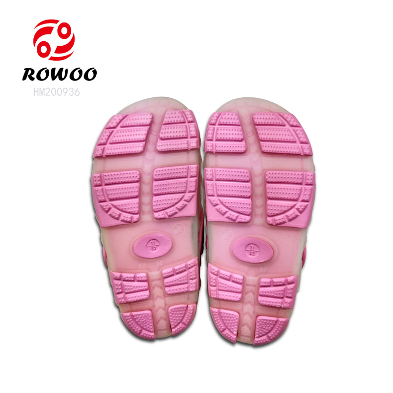 kids clogs led bling bling shine