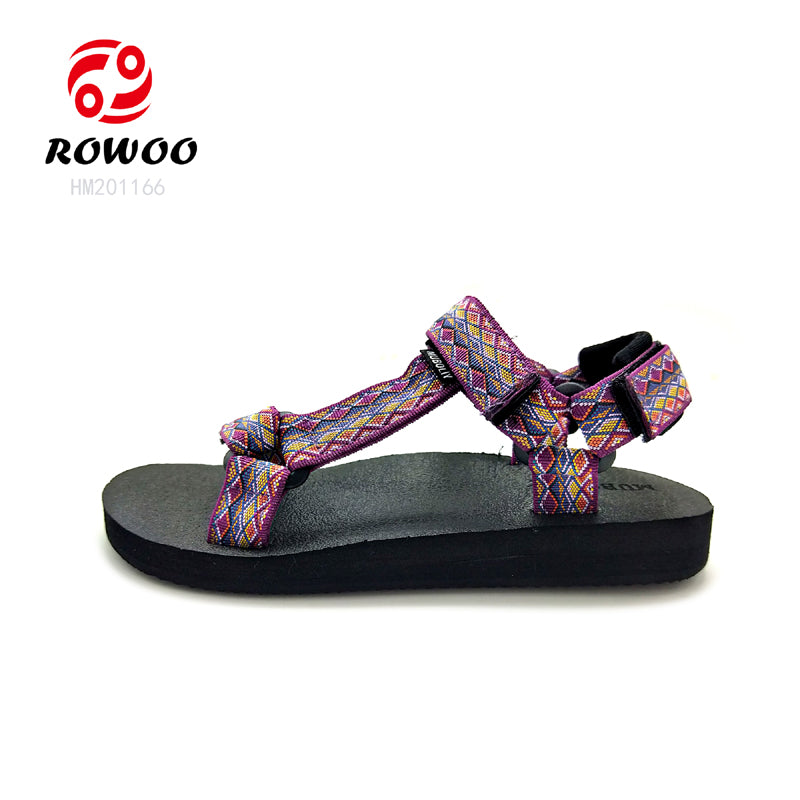 Hot selling new style embroidered korean version of non-slip sandals