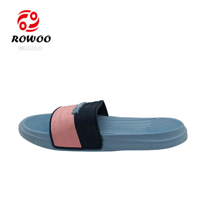 Custom Pool Sandal With Logo Beach Slides Outdoor Women