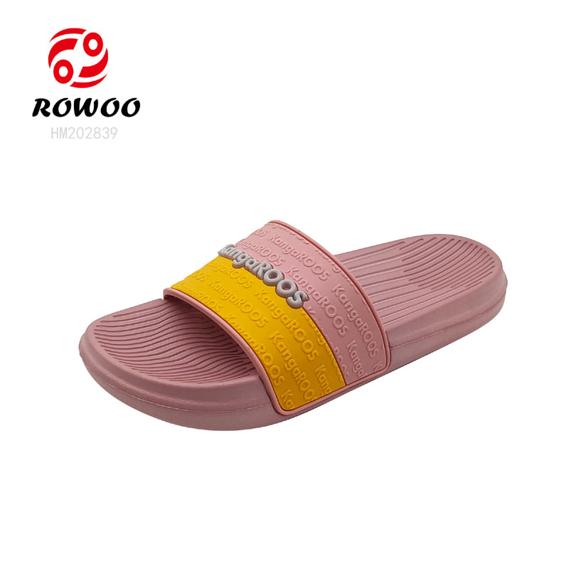 Custom Pool Sandal With Logo Beach Slides Outdoor Women