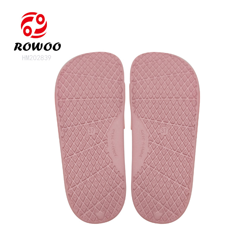 Custom Pool Sandal With Logo Beach Slides Outdoor Women