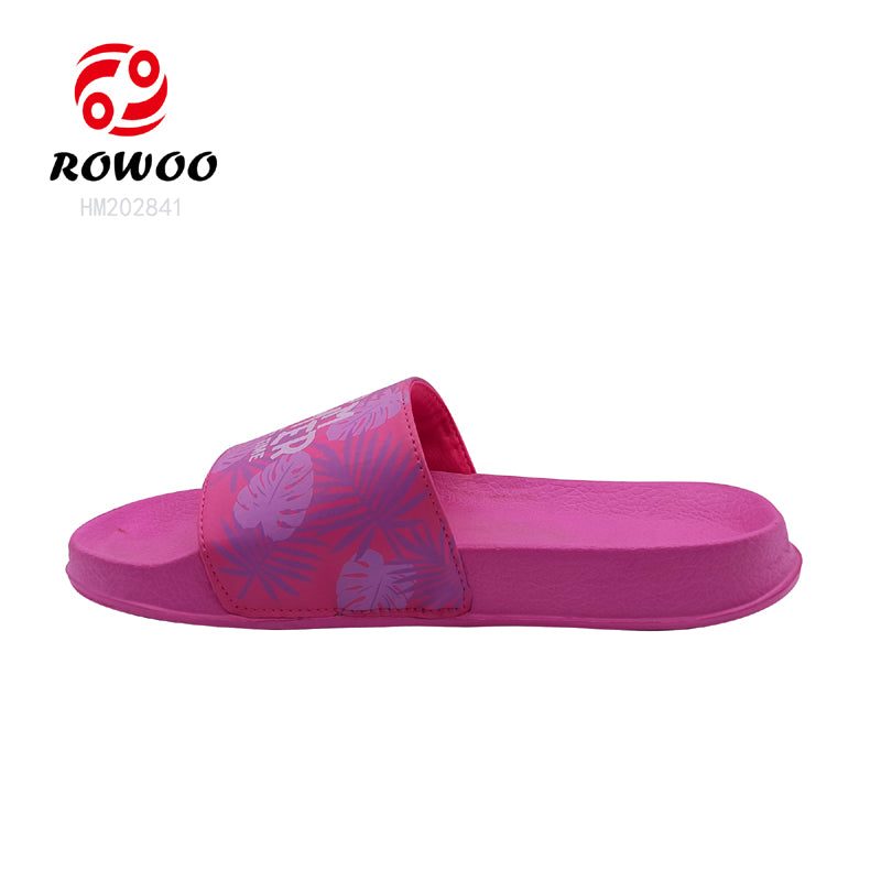 Eco Friendly Custom Slide Slippers Oem Logo Sandals