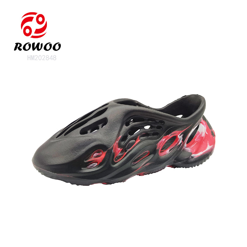 Factory Men EVA Garden Sandals Printing Logo Slipper Shoes Fishmen Sandals Beach Slippers