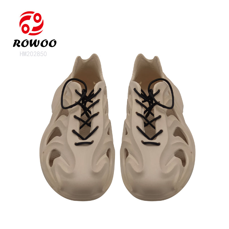 Wholesale High Quality Factory Man Foam Thick Clogs Slippers Men Mules Lace Shoes Sport Sandals
