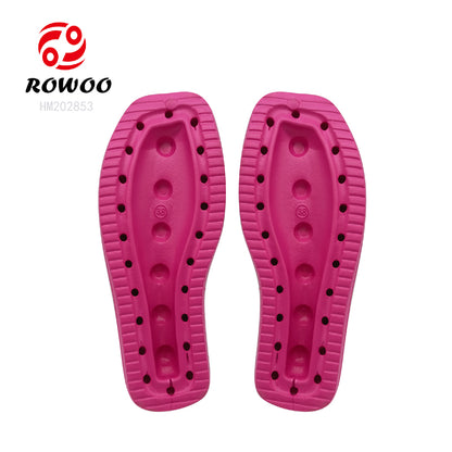 EVA Injection Platform Flat Sole Women Slide slippers summer color Beach sandal