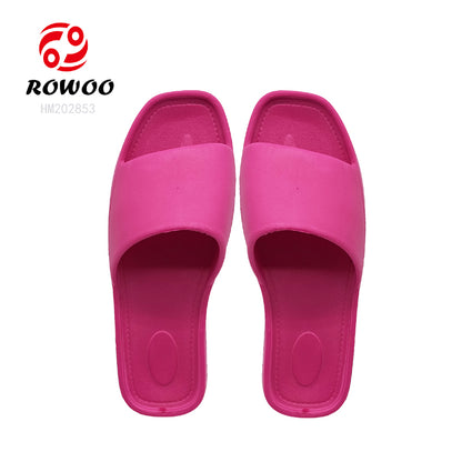 EVA Injection Platform Flat Sole Women Slide slippers summer color Beach sandal