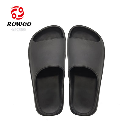 Solid Men EVA Slipper Sandals Open Toe Breathable Slide Shoes Anti-slip Thick Bottom Sandals for Men