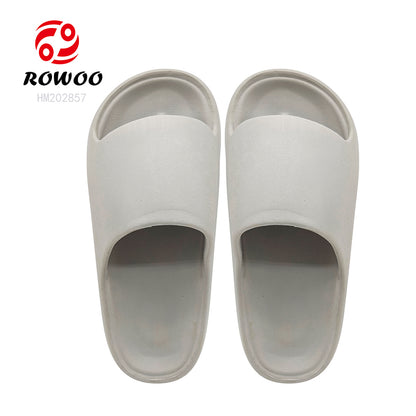 New Designer Logo Custom Unisex EVA Rubber Sole Slides Unisex
