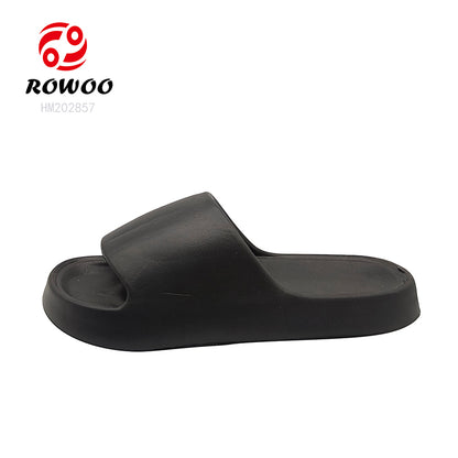 New Designer Logo Custom Unisex EVA Rubber Sole Slides Unisex