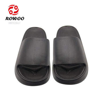 New Designer Logo Custom Unisex EVA Rubber Sole Slides Unisex