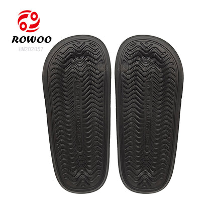 New Designer Logo Custom Unisex EVA Rubber Sole Slides Unisex