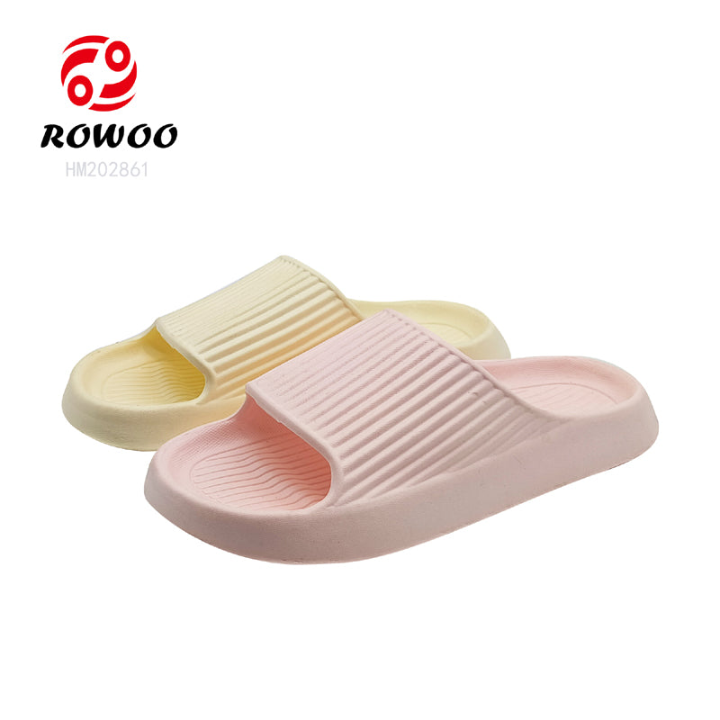 Wholesale Women Thick Platform Slippers Summer Beach Eva Soft Sole