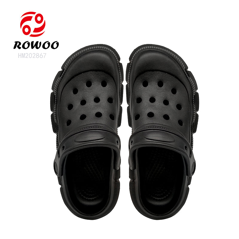 Wholesale Fashion Platform Mule Shoes Casual Pretty Outdoor Women's Clog