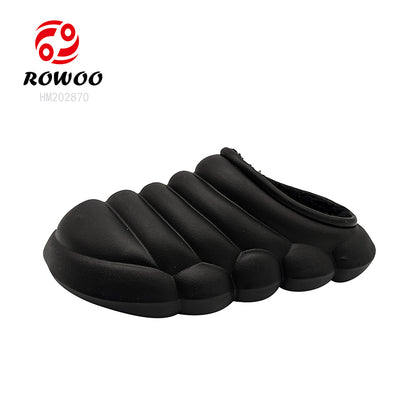 Wholesale Factory customized processing insoles for clogs mules fur shoe warm winter sandals
