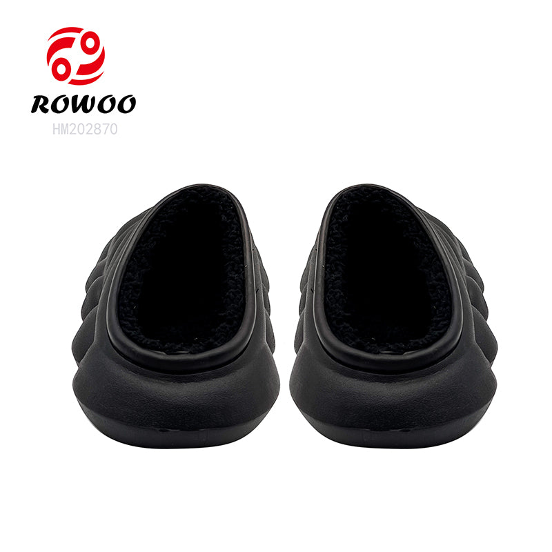Wholesale Factory customized processing insoles for clogs mules fur shoe warm winter sandals
