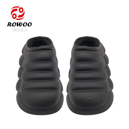 Wholesale Factory customized processing insoles for clogs mules fur shoe warm winter sandals