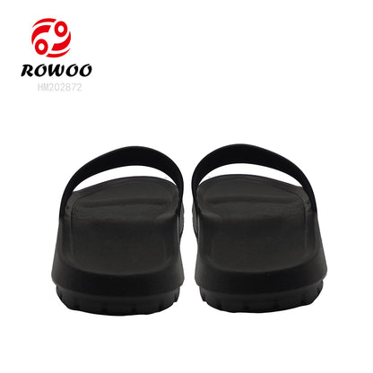 Custom Logo Printed Slides Footwear Men Sport Outdoor Sublimation Sport Slippers