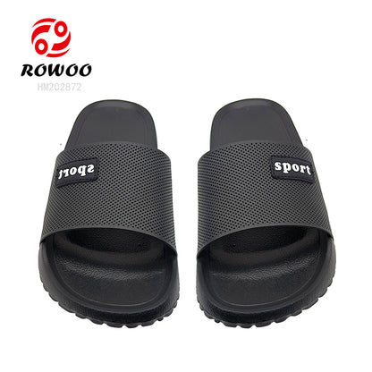 Custom Logo Printed Slides Footwear Men Sport Outdoor Sublimation Sport Slippers