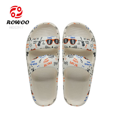 Printing EVA Sandals Fashion Lightweight Slides Shoes Summer Slipper Footwear Wholesale Price