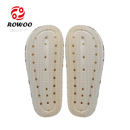 Printing EVA Sandals Fashion Lightweight Slides Shoes Summer Slipper Footwear Wholesale Price