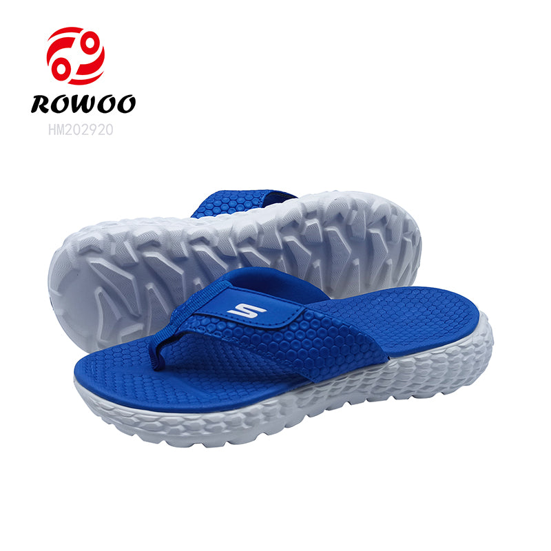 2024 Summer Collection Men's Fashion EVA Flip-Flops Non-Slip Cool Household Bathroom Slippers Wholesale Slide Slippers