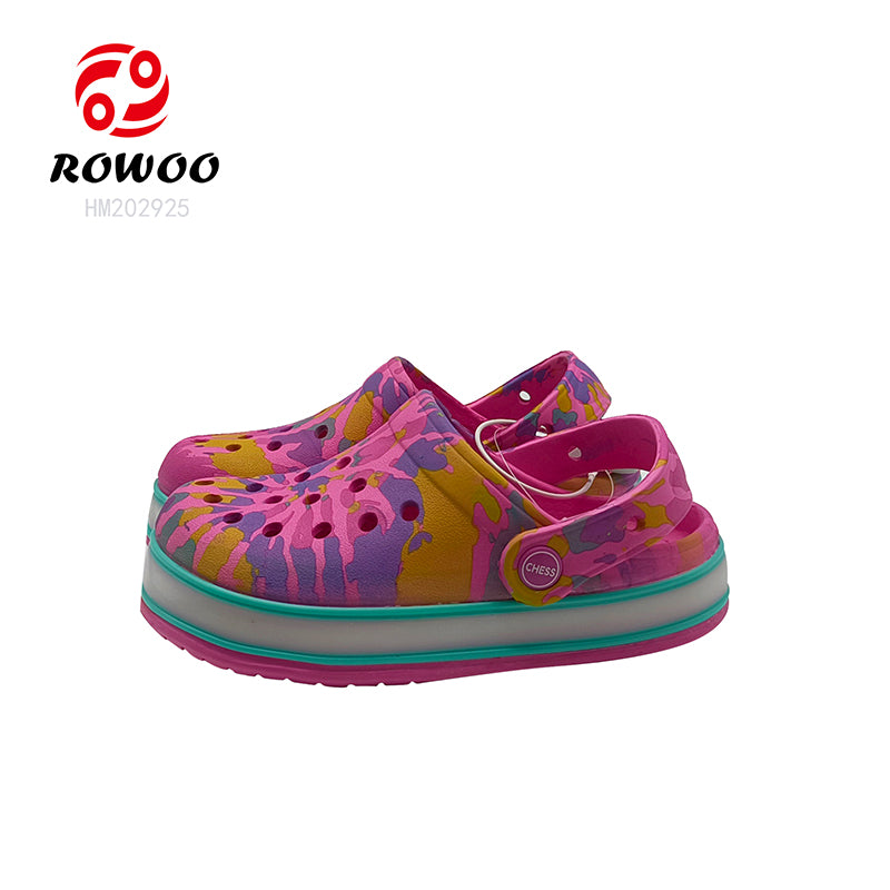 Wholesale Custom EVA children's non-slip wear-resistant garden clog sandal