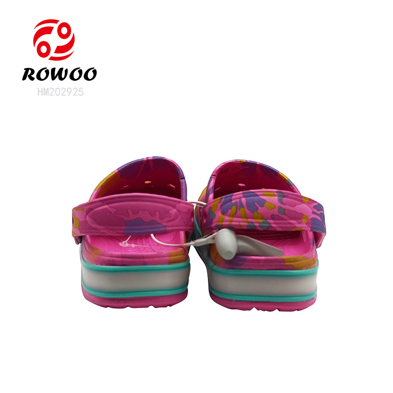 Wholesale Custom EVA children's non-slip wear-resistant garden clog sandal