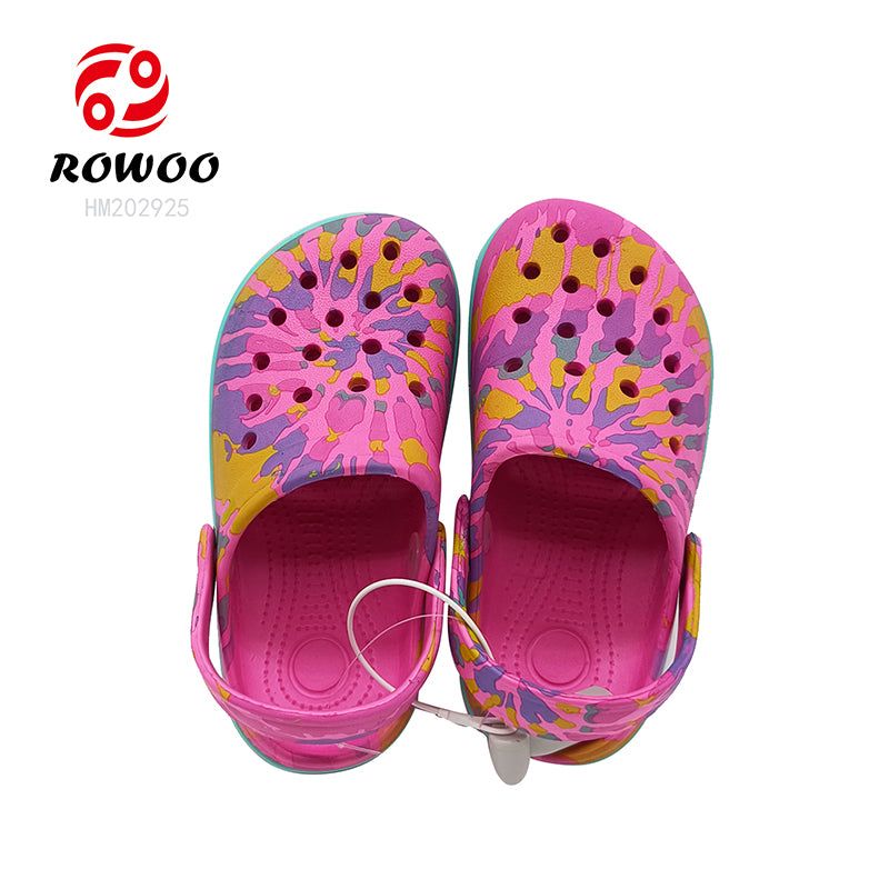 Wholesale Custom EVA children's non-slip wear-resistant garden clog sandal
