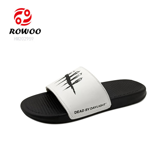 Fashion Men Hot Sale Slides Sandals Customized Logo Slipper Shoes Men Outdoor Shoes for Women