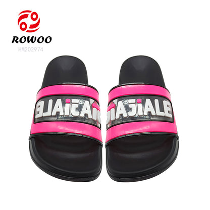 Unisex Slide Slippers Women Custom Logo