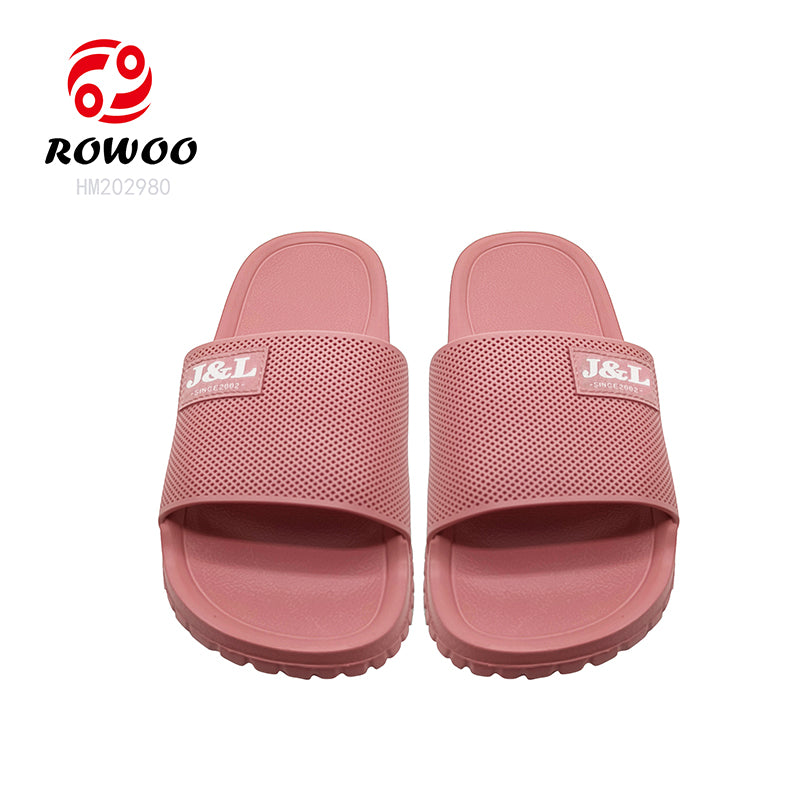 Custom Logo House Slides Home PVC Sandals for Women