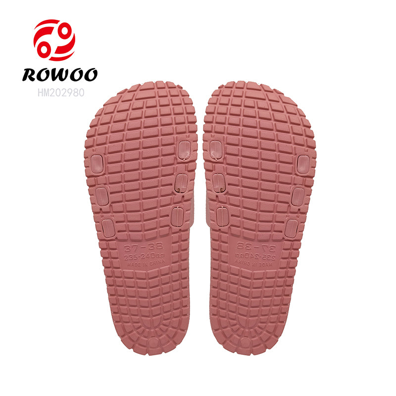 Custom Logo House Slides Home PVC Sandals for Women
